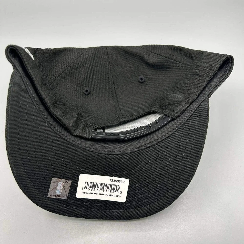 Chicago Bulls‎ Hat Men Black 9Fifty New Era Snap Back Cap New High Crown